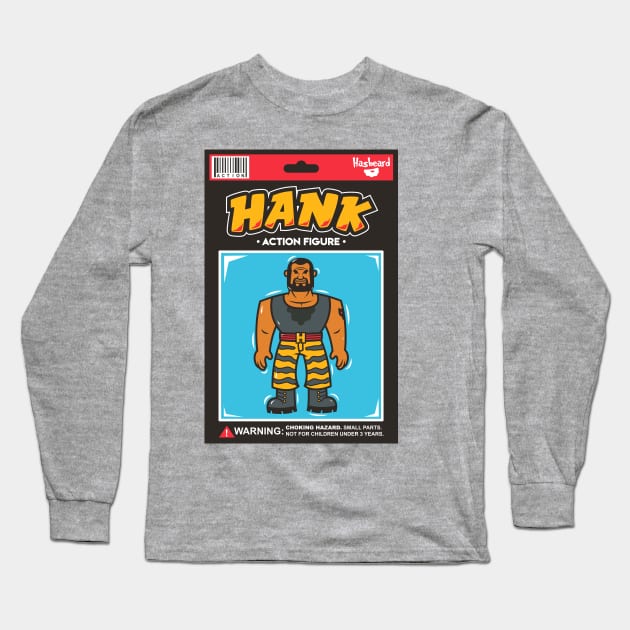 Hank Long Sleeve T-Shirt by krisren28